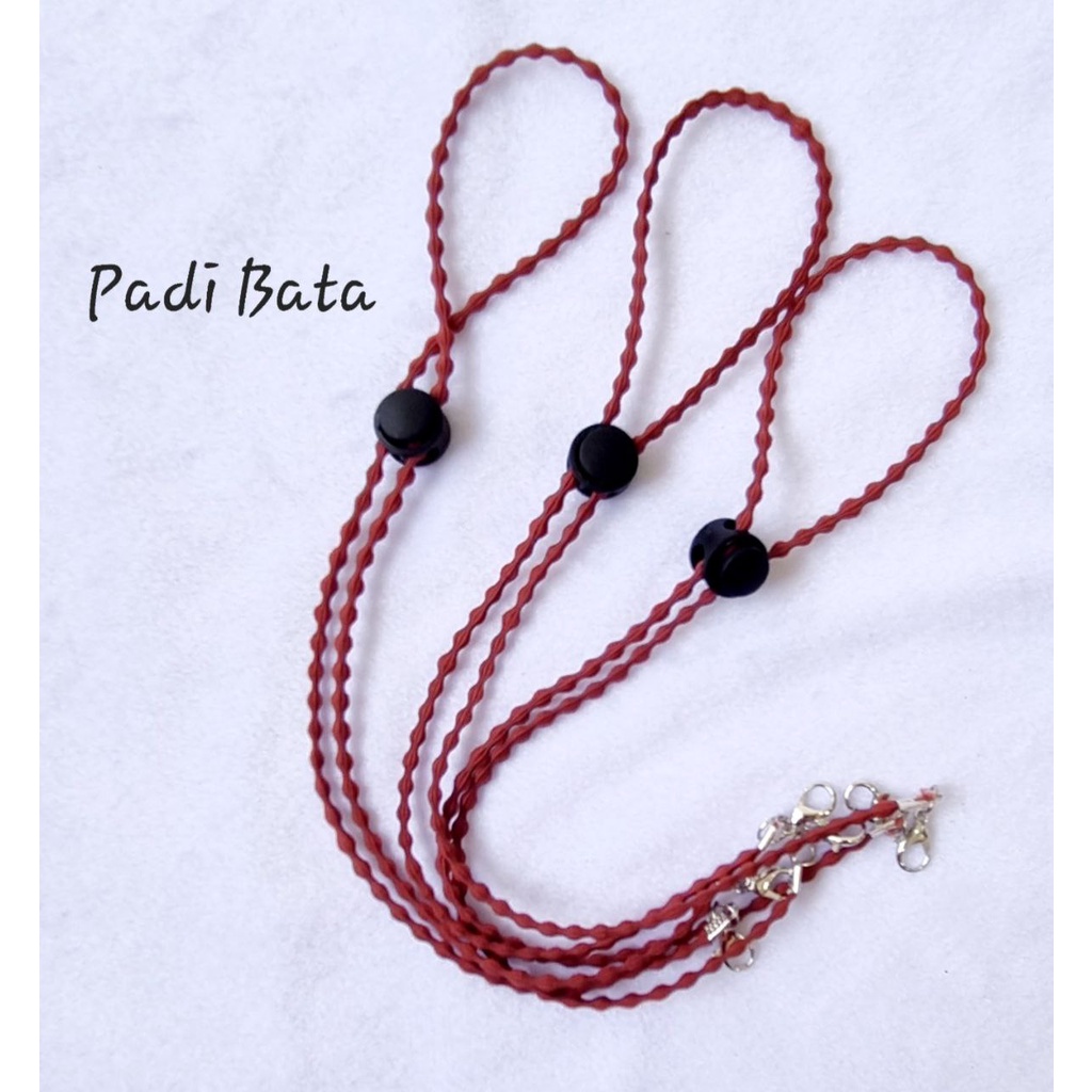 ❤️CERIA❤️ STRAPMASKER/ TALI MASKER PADI KOKOT UDANG-Padi Bata