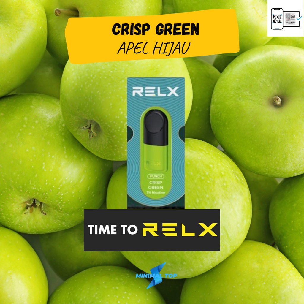 Relx Infinity Essential Pod - Crisp Apple / Crisp Green