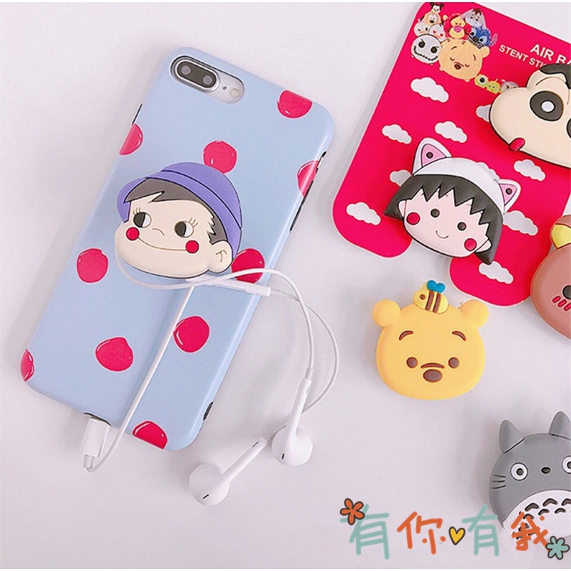 Pop Socket HP Karakter Cartoon 3D Cute Phone Holder Aksesoris Handphone Popsocket PVC Murah 205