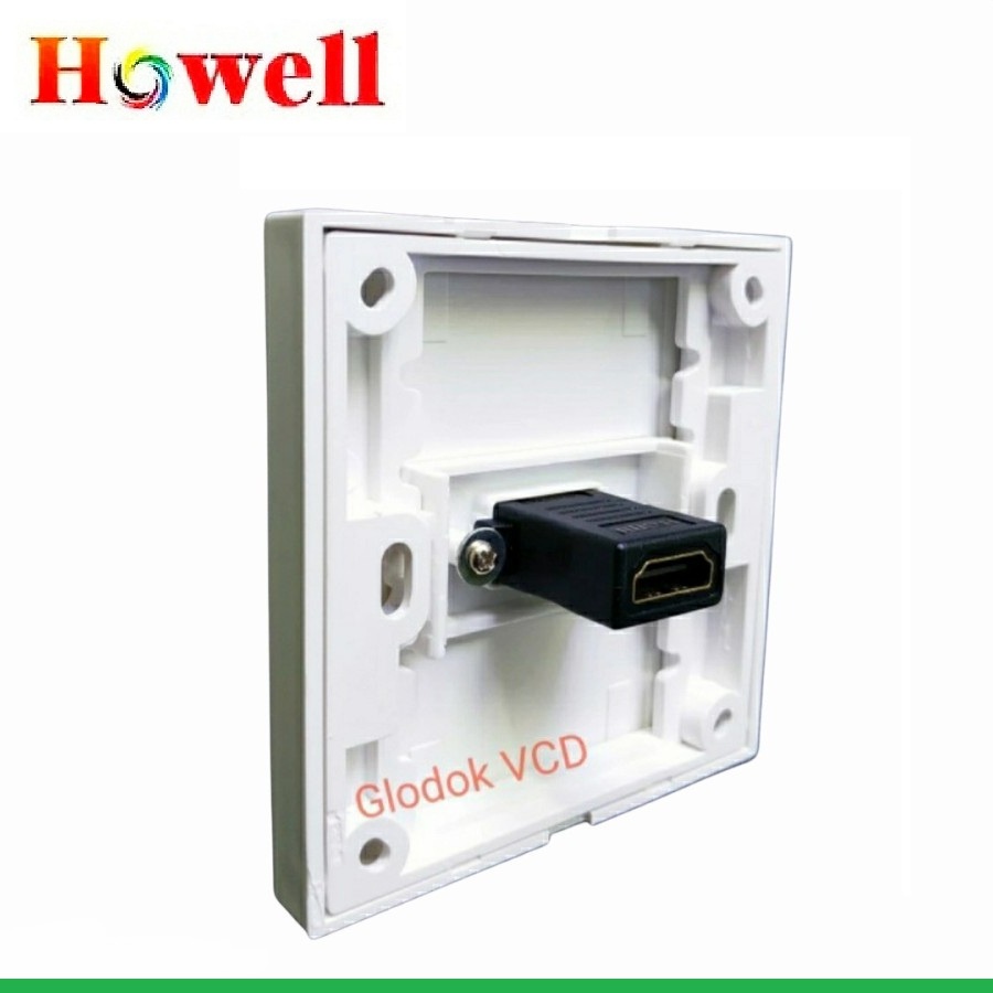 Howell Wall Face Plate / Outlat Socket HDMI Single