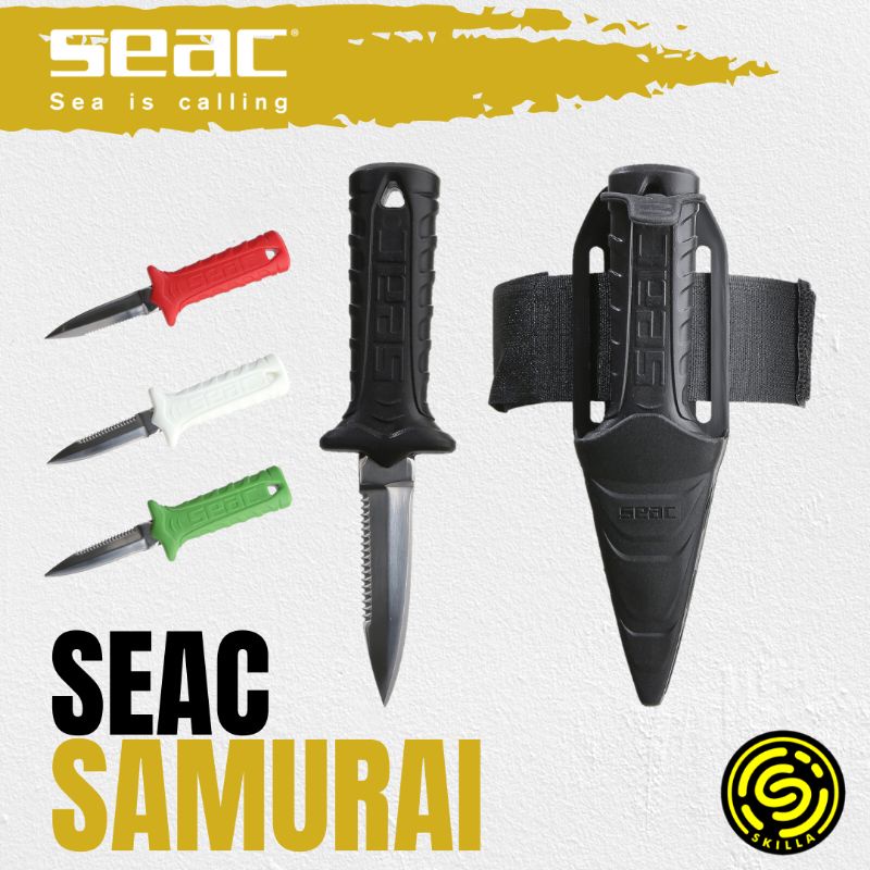 Seac Samurai Knife Freediving Spearfishing Diving