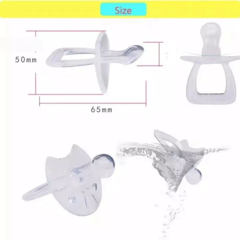 Empeng / Dot Bahan Silikon untuk Newborn / Bayi