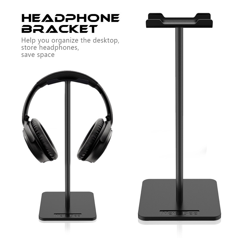 TaffSTUDIO Universal Gaming Studio Headphone Stand Hanger Bracket - NB-Z3 - Black