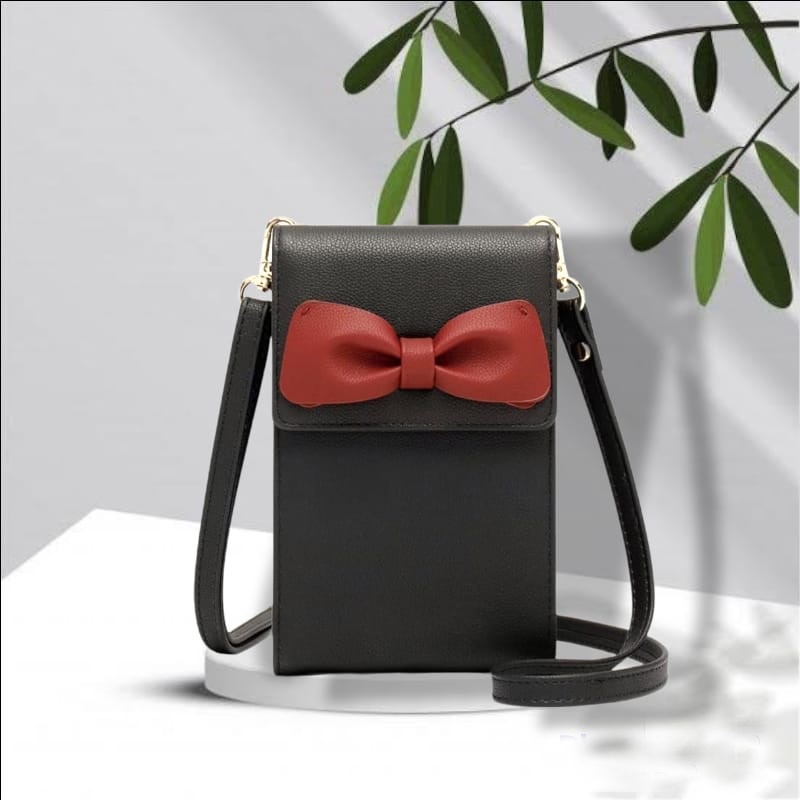 Zalfa Tas Selempang Wanita Mini Ribbon