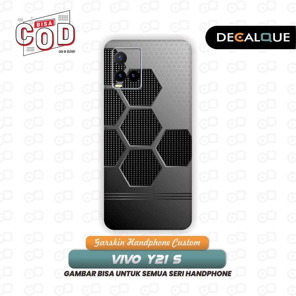 VIVO Y21 SGarskin Hp Stiker Hp Skin Handphone Stiker Casing Anti Jamur Custom-Isi 2