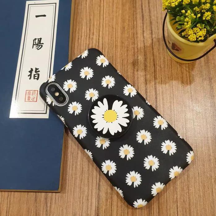 Huawei Nova 2I, 2 Lite, 3I Flower Hardcase Popsocket Lengkap
