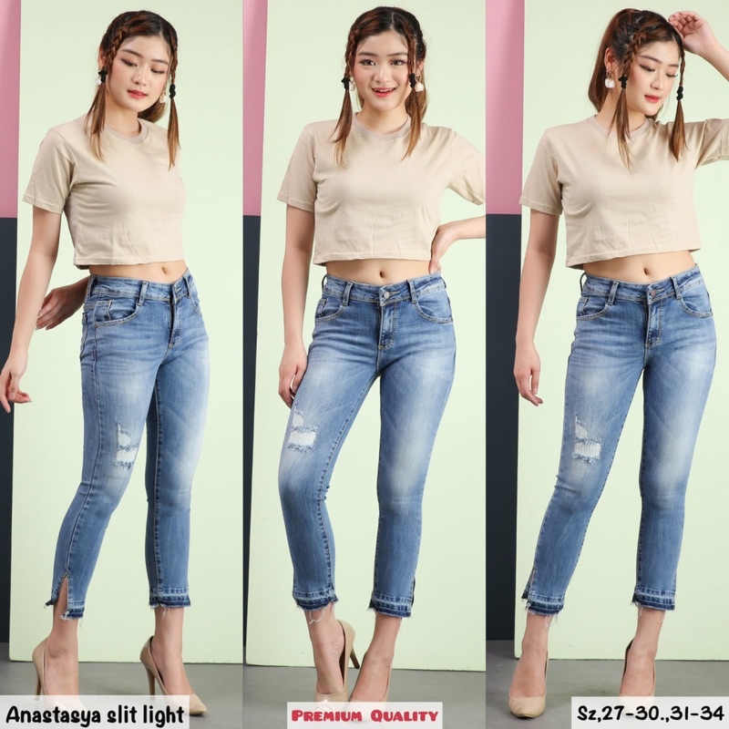 TASYA CELANA WANITA //ORIGINAL JEANS IMPORT DOMINAN