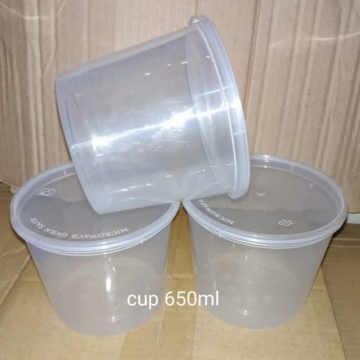 Thinwall 650ml R Tinggi / Thinwall 650ml RT / Tempat Kuah Tinggi