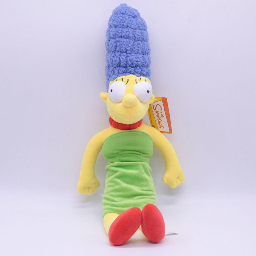 Needway Simpsoned Mainan Mewah Kawaii Lucu Mainan Anak Kartun Menghias Anak Dewasa Hadiah Boneka Plushie