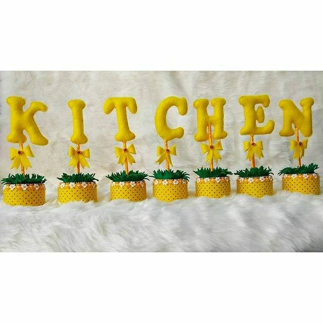 Tulisan Set "KITCHEN". /homedecor/hiasan rumah