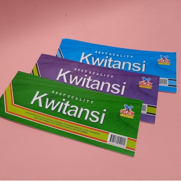 Buku Kwitansi Gelatik Kembar Kecil