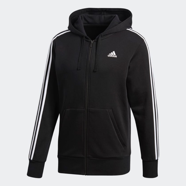 adidas black zip up