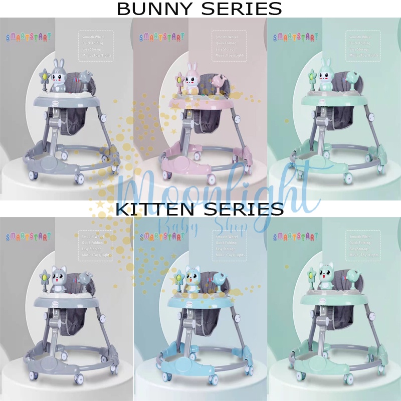 Baby Walker Mastela Smart Start | Alat Belajar Jalan Bayi