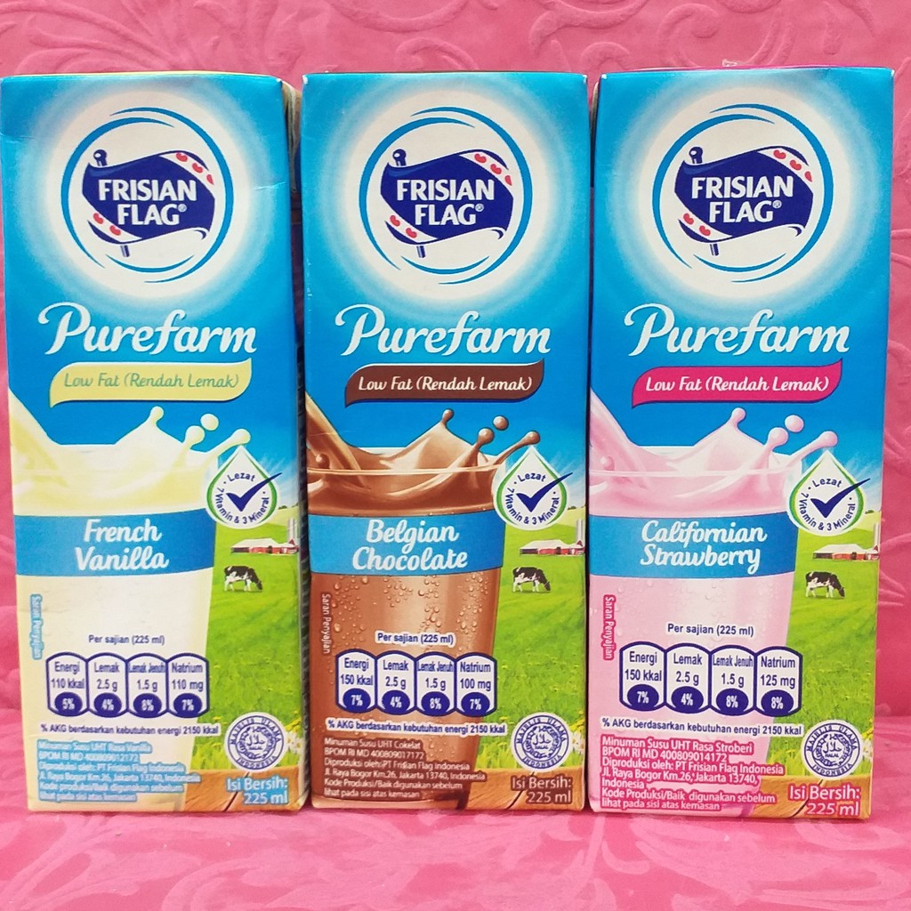 

FRISIAN FLAG UHT Low Fat 225ml