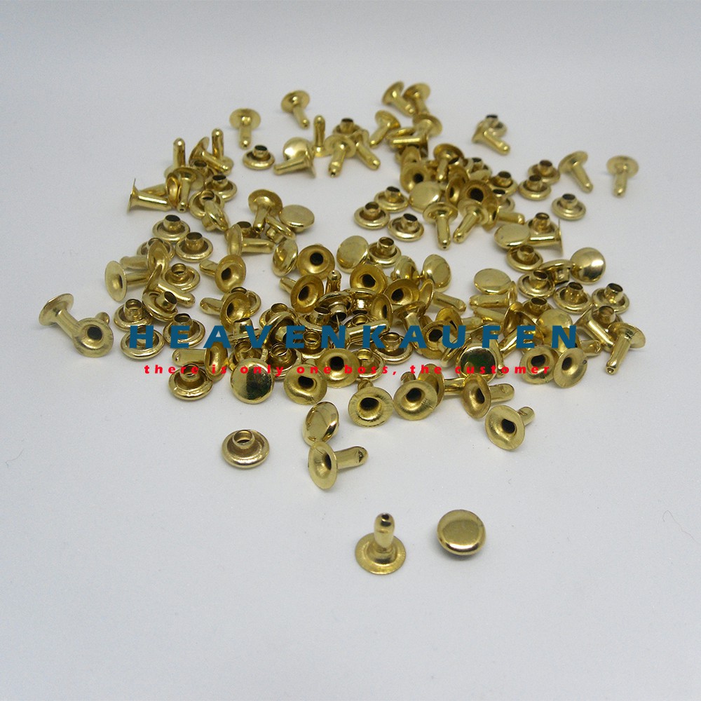 Paku Keling Centang Gold 6 mm Harga Per Pack isi 50 Pasang