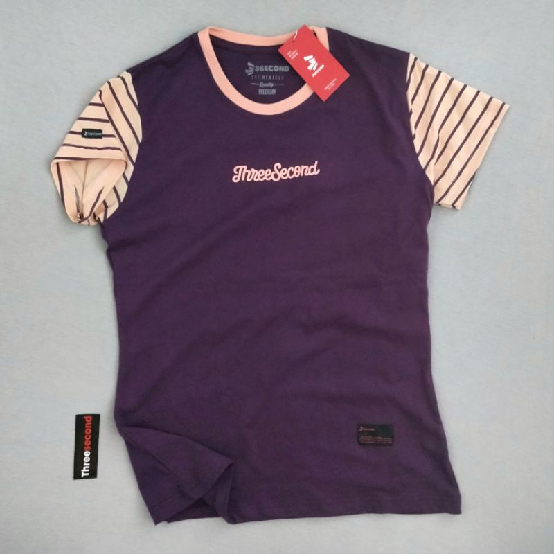 KAOS 3SECOND CEWEK KAOS DISTRO WANITA TSHIRT-3SCO26HT