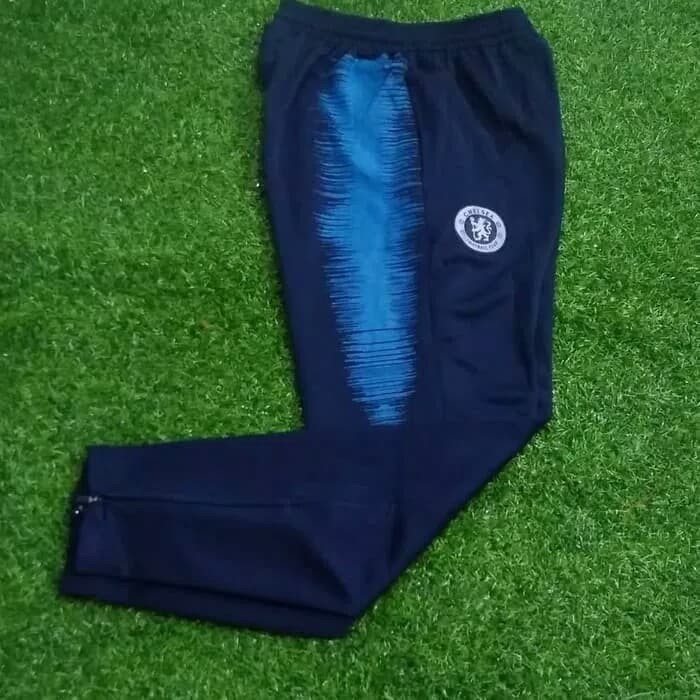 CELANA BOLA TRAINING PANJANG CHELSEA NAVY PAVOR 2019/2020 GRADE ORI import