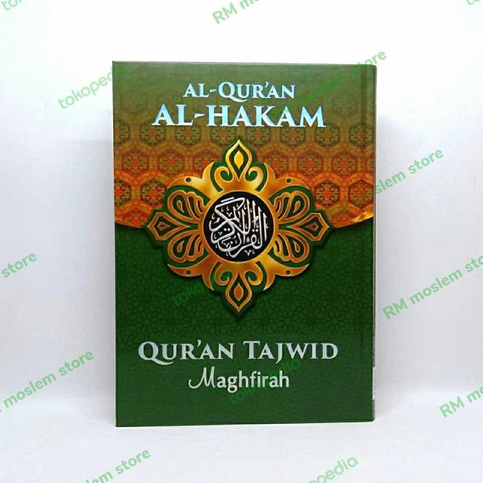 

Al-Qur'an Al-Hakam : Qur'an Tajwid A4 . Penerbit : Maghfirah Pustaka