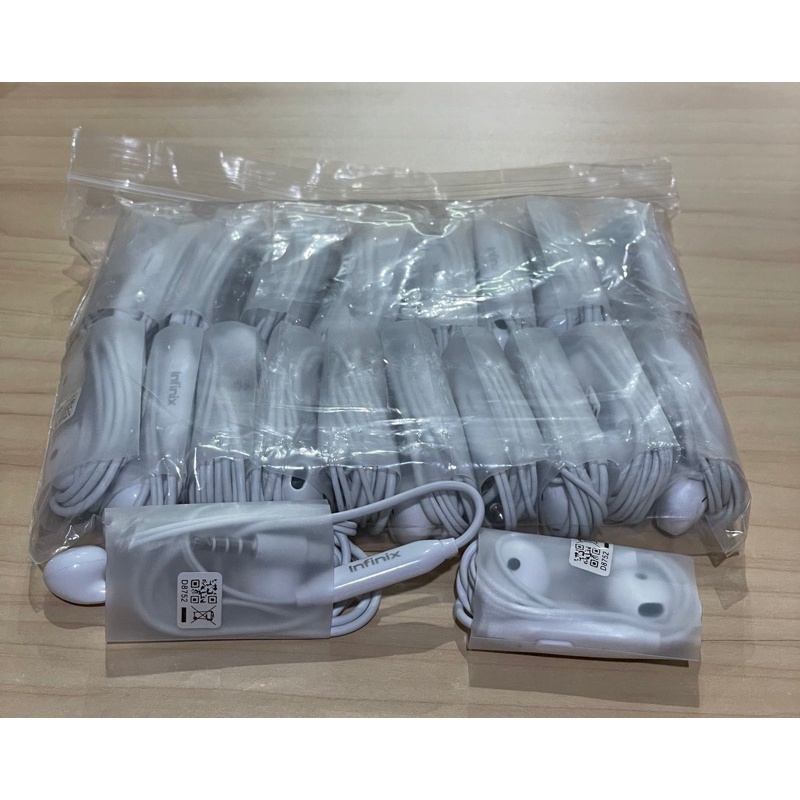 HEADSET ORIGINAL OPPO / VIVO / REALME copotan  in ear headphones earphone headset ori-INFINIX