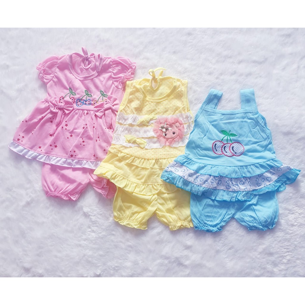 Paket Baju Bayi Murah / Baju Baby / Dress Baby / Baju Bayi 0-12 Bulan / Setelan Baby / Baju Anak