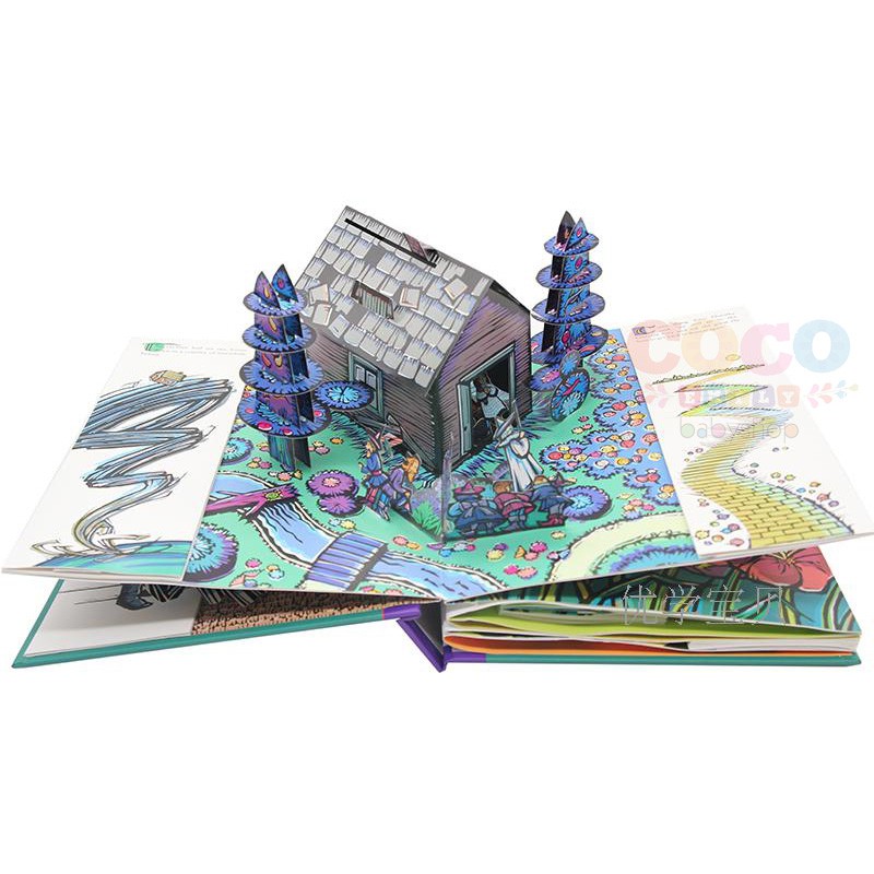 Pop Up 3D Board Book The Wonderful Wizard of OZ Buku Anak Ready Stock