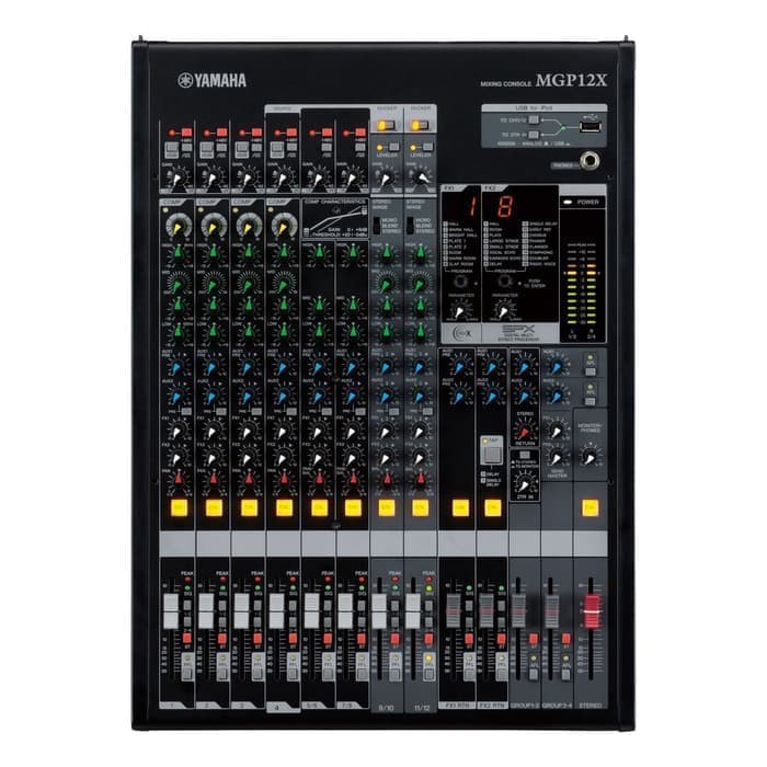 Audio Mixer YAMAHA MGP12X MGP 12X 12 Channel (4 Mono + 4 Stereo)