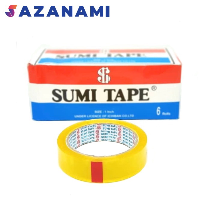 

Sale!!! Isolasi Sumi 1" Inch X 72Y Isolasi Selotip Bening 24Mm Terlaris