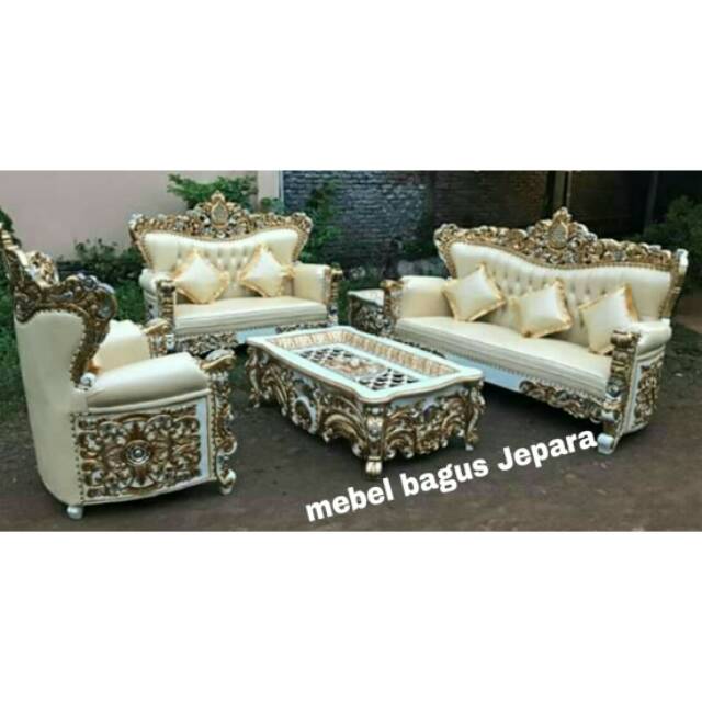 Kursi jati mewah Jepara kursi Bellagio
