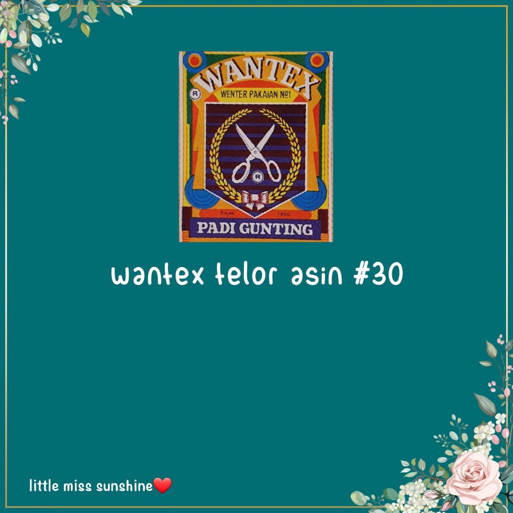 WANTEX WARNA TELOR ASIN 30 Wenter Padi Gunting Pewarna Tie Dye Baju Sumbo Sumba Kain Cotton Satuan Ecer Grosir Jumputan Ikat Art Celup Wantek Pakaian Warna Baru Murah Bagus Kualitas DYE TIE Baik Quality Malang Lancar Grosir Warna Pakaian Pewarna Wenter