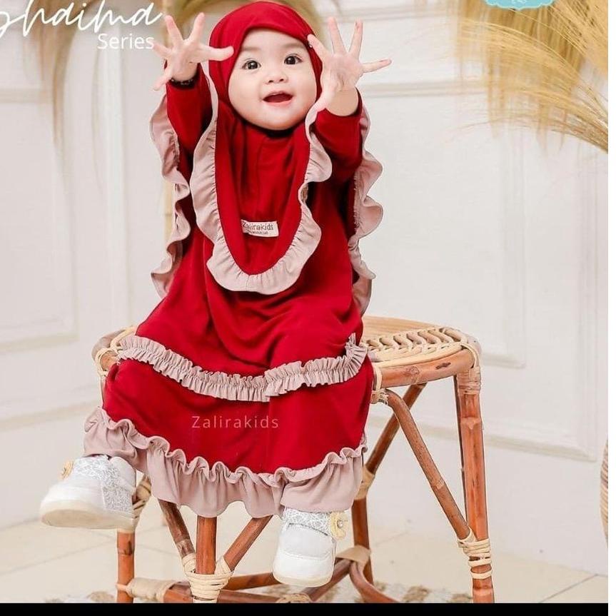 ✩ Gamis Shafira Syari /Gamis Anak / Gamis Anak Syar'i / Gamis Anak Lucu / Gamis Anak / Gamis Lucu / 