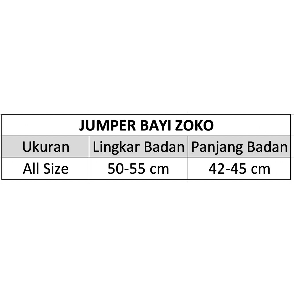 Jumper Bayi / Jumpsuit Bayi Lucu 6-12 Bulan