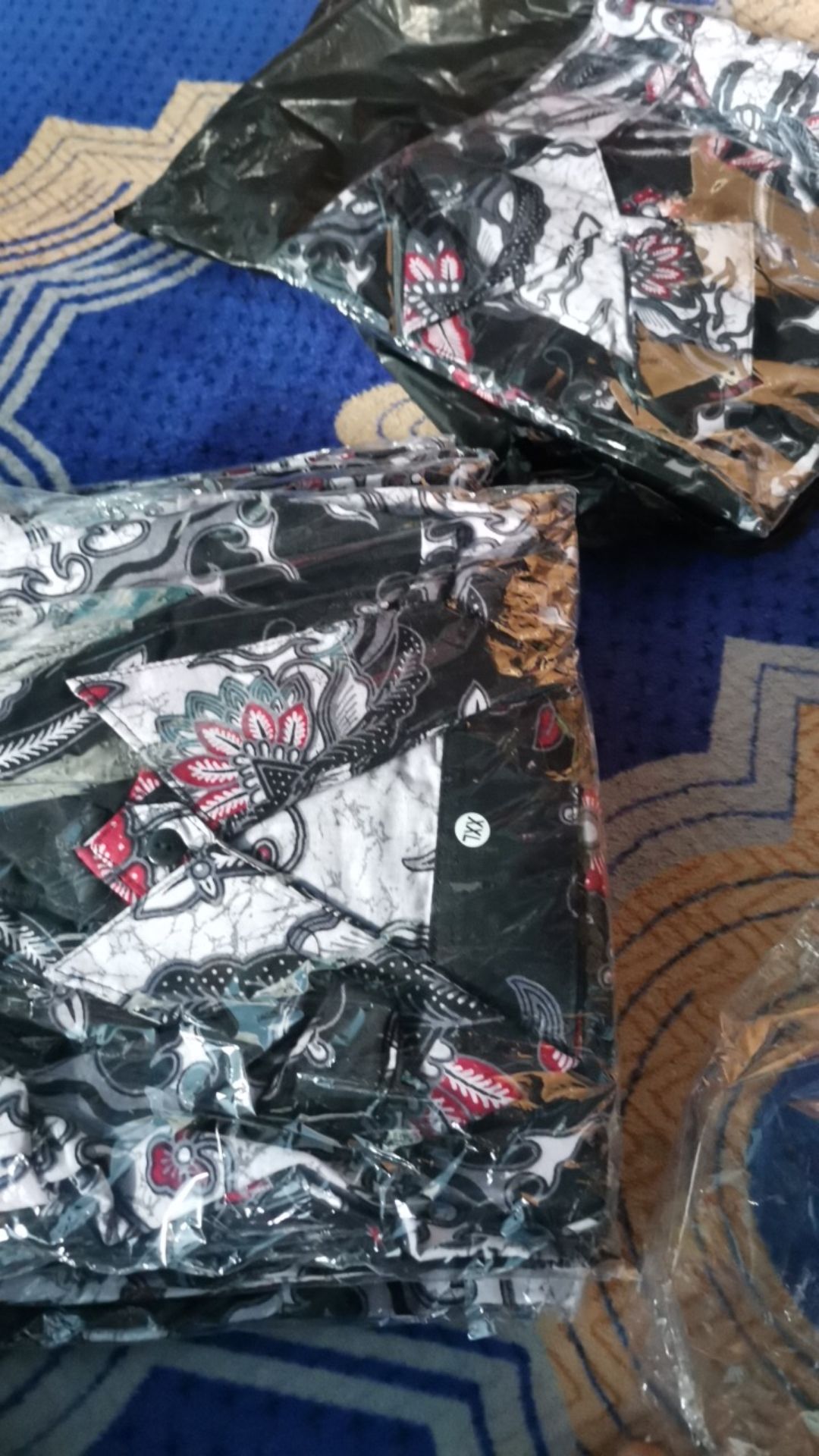 Size M L Xl Xxl Xxxl Bswart Batik Hrb026 Kenongo Hem Panjang  Pekalongan M L Xl Batik Pria L