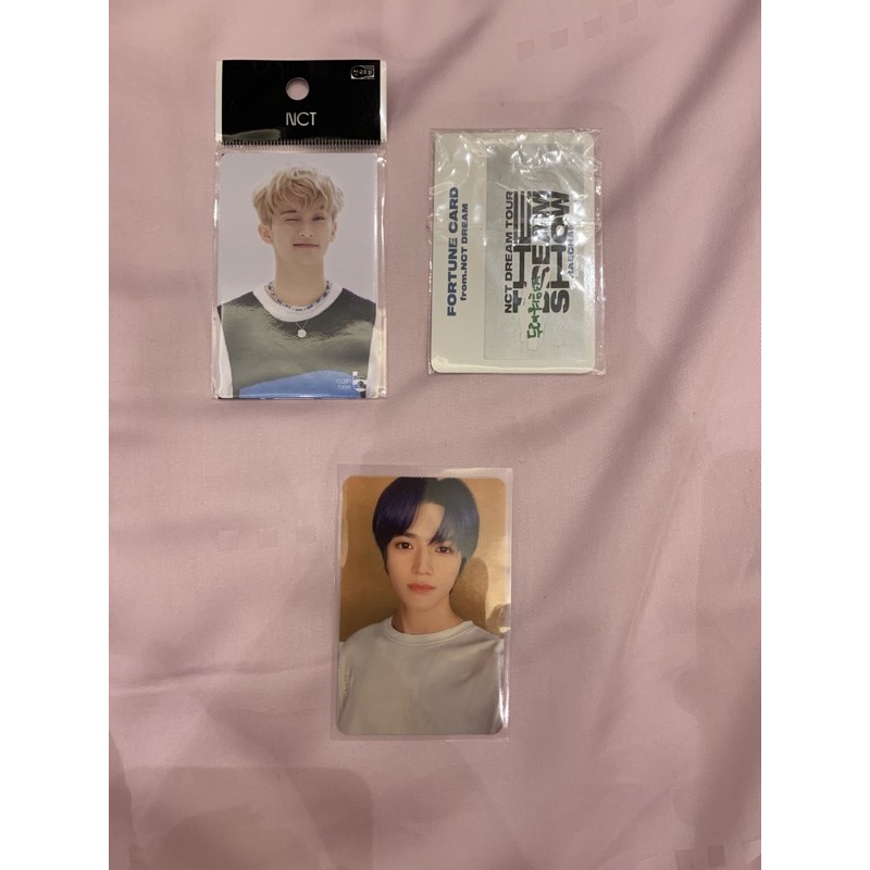 <READY> Pc Photocard NCT Mark Taeyong Cashbee Welkit Welcome kit Fortune Scratch Haechan