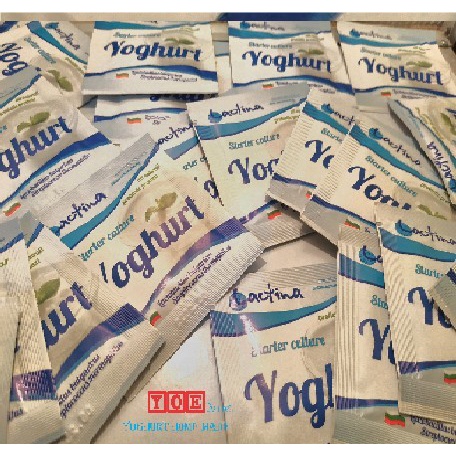 

BgKr Bibit yogurt Lactina Original "kental dan padat jika dipadukan dengan lacto b+