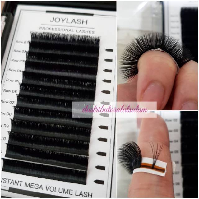 JOYLASH Instant mega volume eyelash extension bulumata russian volume