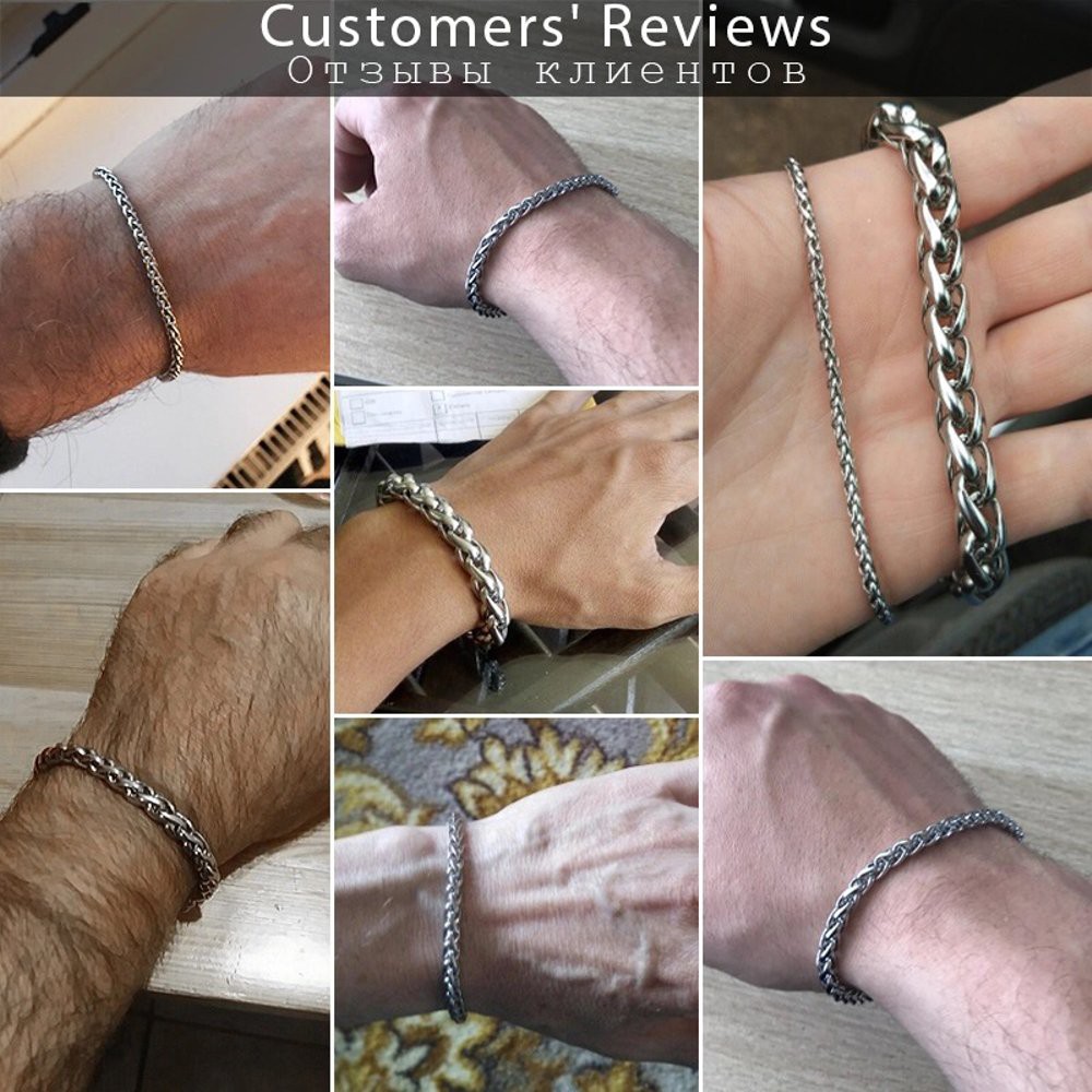 Gelang Rantai Kecil Simple Titanium