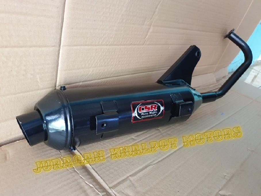 knalpot racing bobokan yamaha xeon gt 125 merk csr