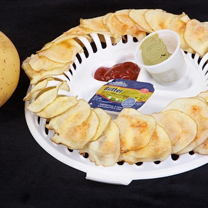 Btsg Piring Pembuat Keripik Kentang DIY Untuk Dapur