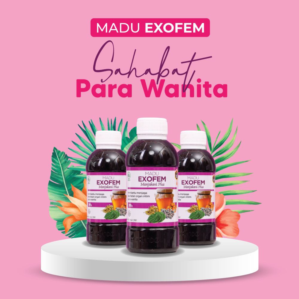 EXOFEM Madu EXOFEM Obat Herbal Manjakani Keputihan Wanita Bau Tak Sedap