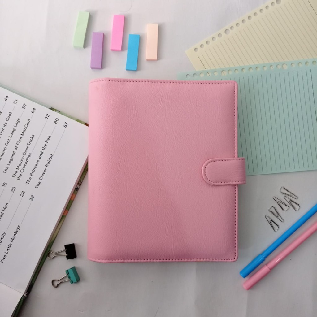

Binder Polos Pink 20 & 26 Ring / A5 & B5