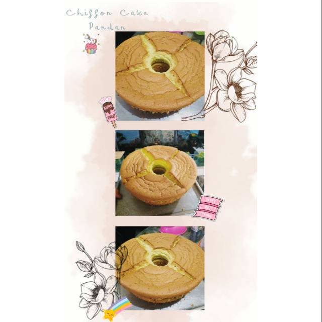 

CHIFFON CAKE PANDAN MURAH MERIAH PANDAN ASLI!!