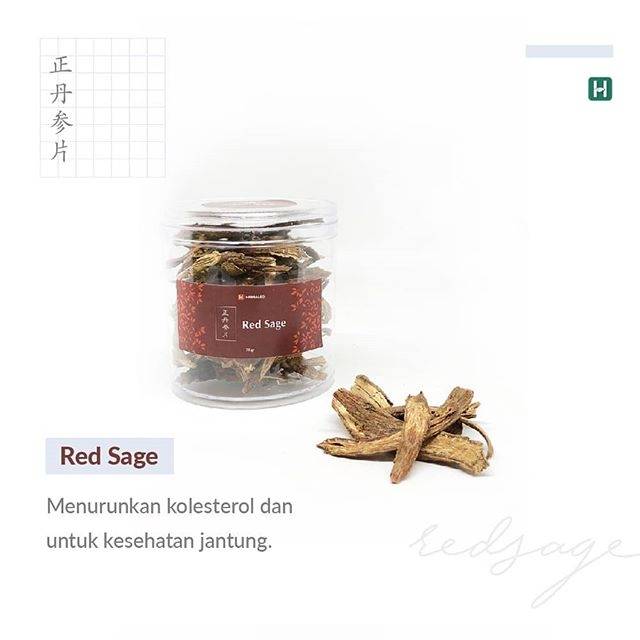 

Herbaleo - Red Sage / Dan Shen / Tansem / 丹参 (75 gram)
