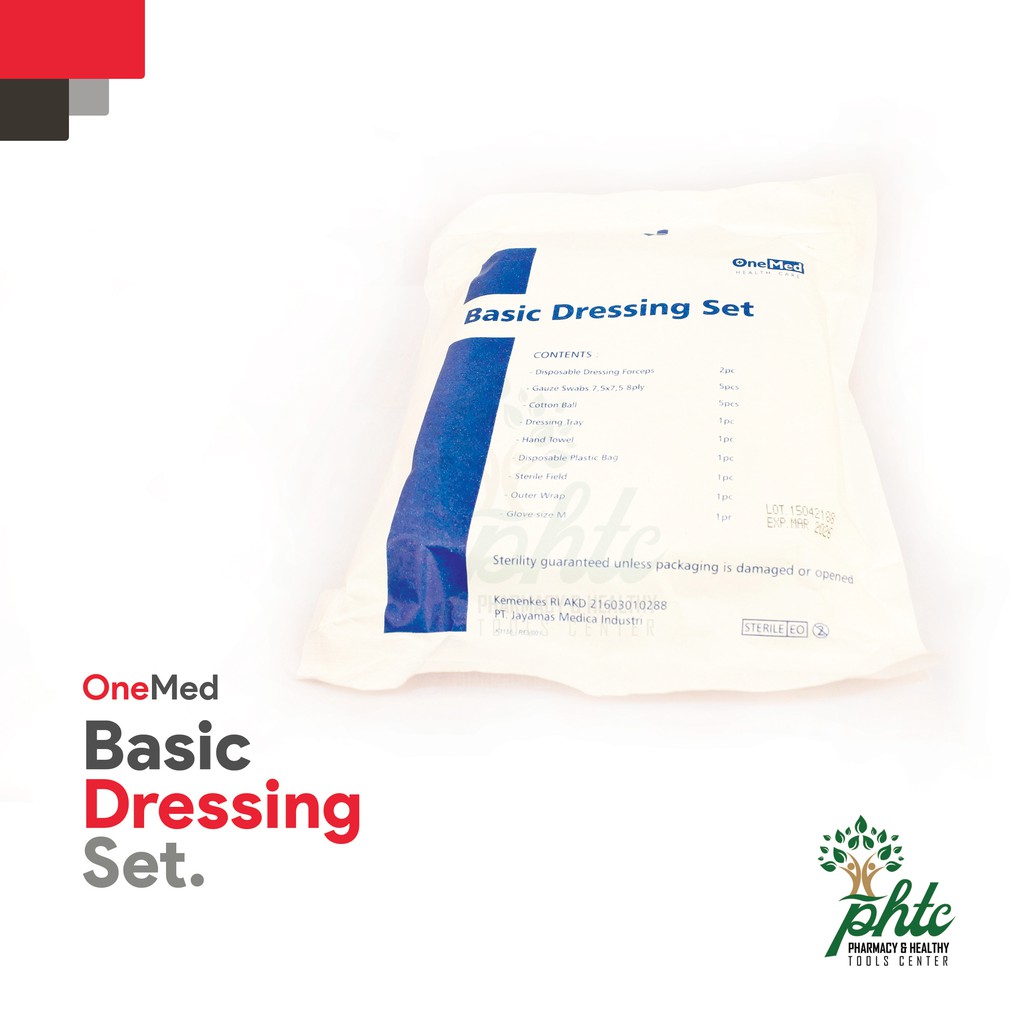 ONEMED Basic Dressing Set l Paket Rawat Luka Lengkap