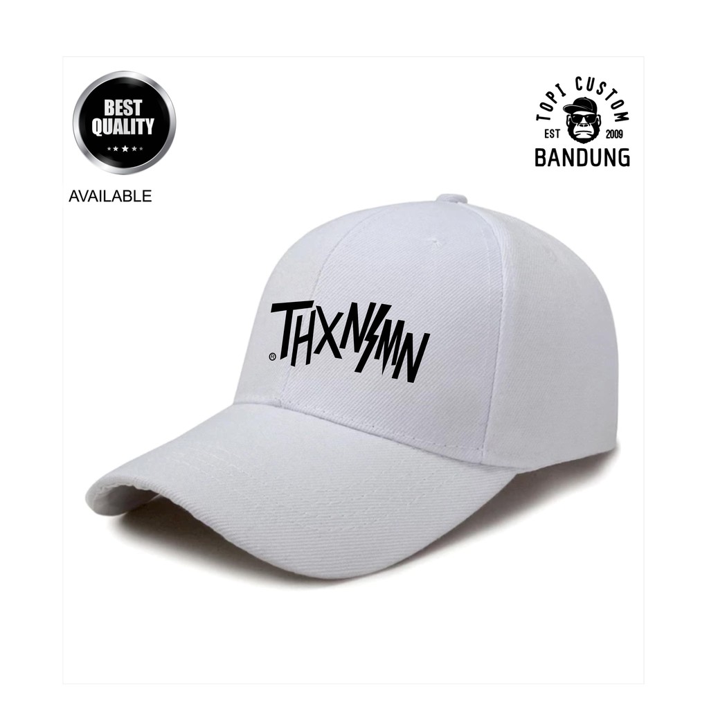 Topi Baseball  THANKINSOMNIA Pria Wanita Topi Jaring Jala THANKINSOMNIA Baseball Cap Bisa Tulis Nama Bisa COD Gratis Masker Original High Premium Quality