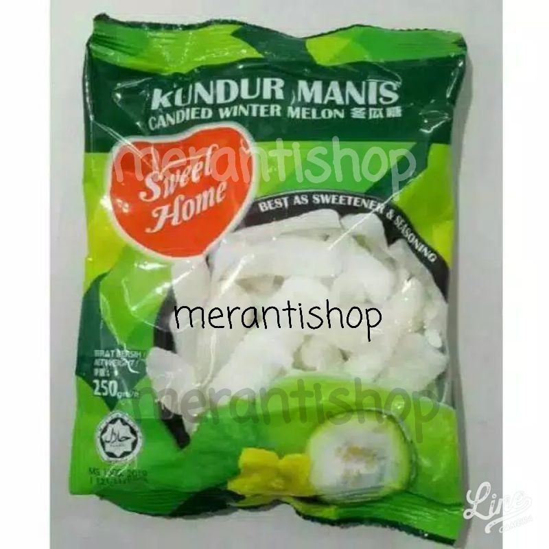 

Kundur Manis Sweet Home / Tangkue Manis / Tangkue Tiao / Buah Kundur Manis / Winter Melon 250gram