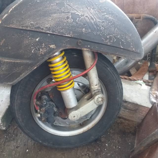 Cakram sett vespa PNP kaki 2 px