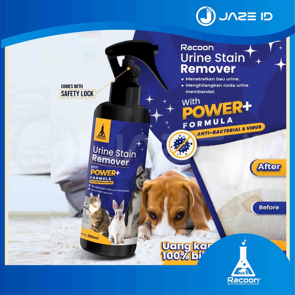 RACOON Urine Stain Remover Pembersih Noda Pipis Hewan Anjing Kucing