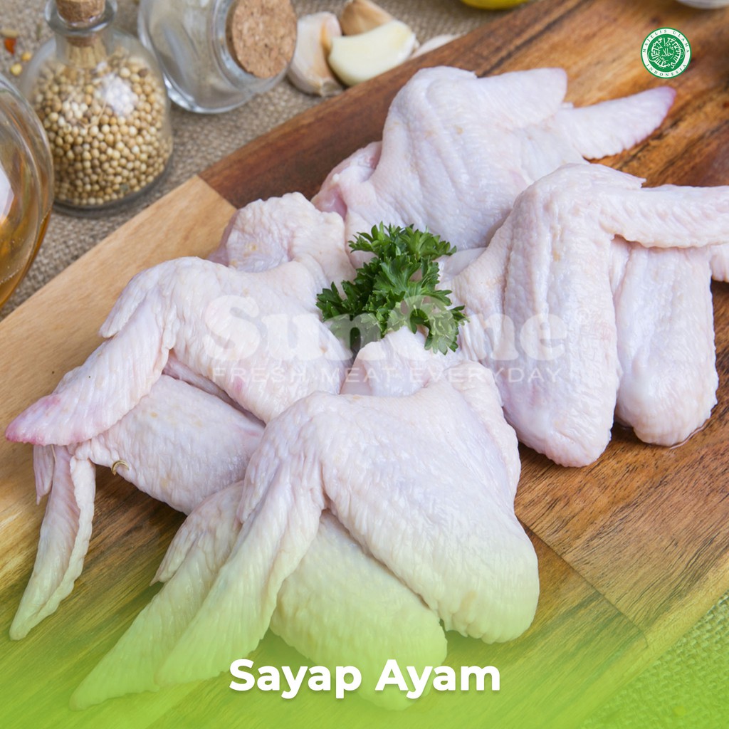 

Sayap Ayam Utuh Chicken Wings 1 kg (Fresh) / Daging Ayam SunOne