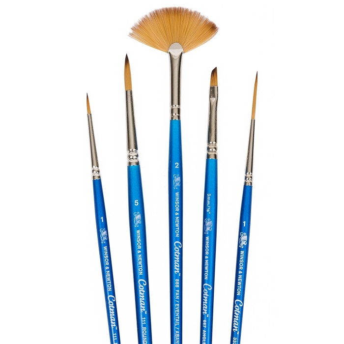 

Winsor & Newton Cotman Short Handle Brush 5 pcs Set