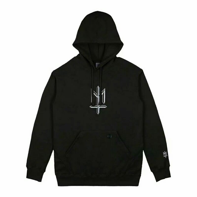 MATERNAL DISASTER HOODIE (BLACK WHITE)